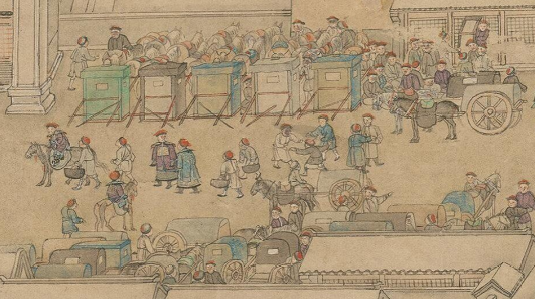 《京師生春詩(shī)意圖》的家具分析 《京師生春詩(shī)意圖》的家具分析